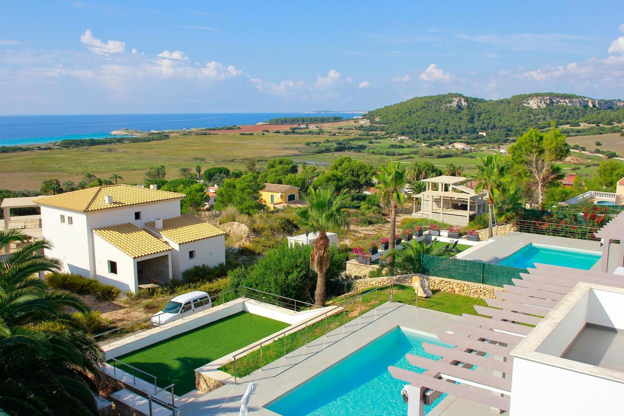 V196 Villa Brisa By Menorcarentals Villas Сон-Боу Екстер'єр фото