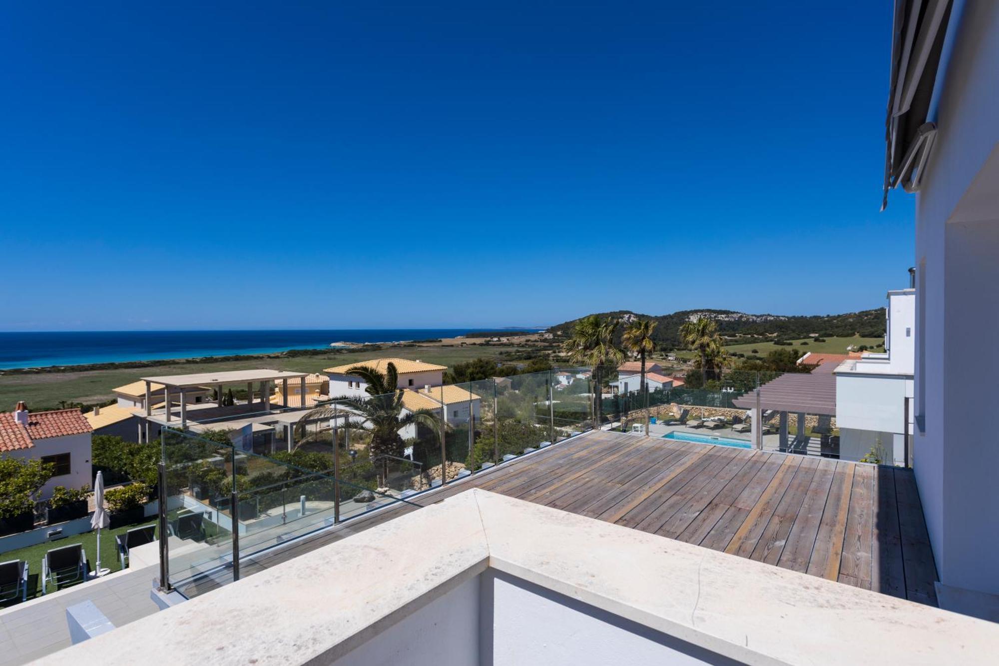 V196 Villa Brisa By Menorcarentals Villas Сон-Боу Екстер'єр фото