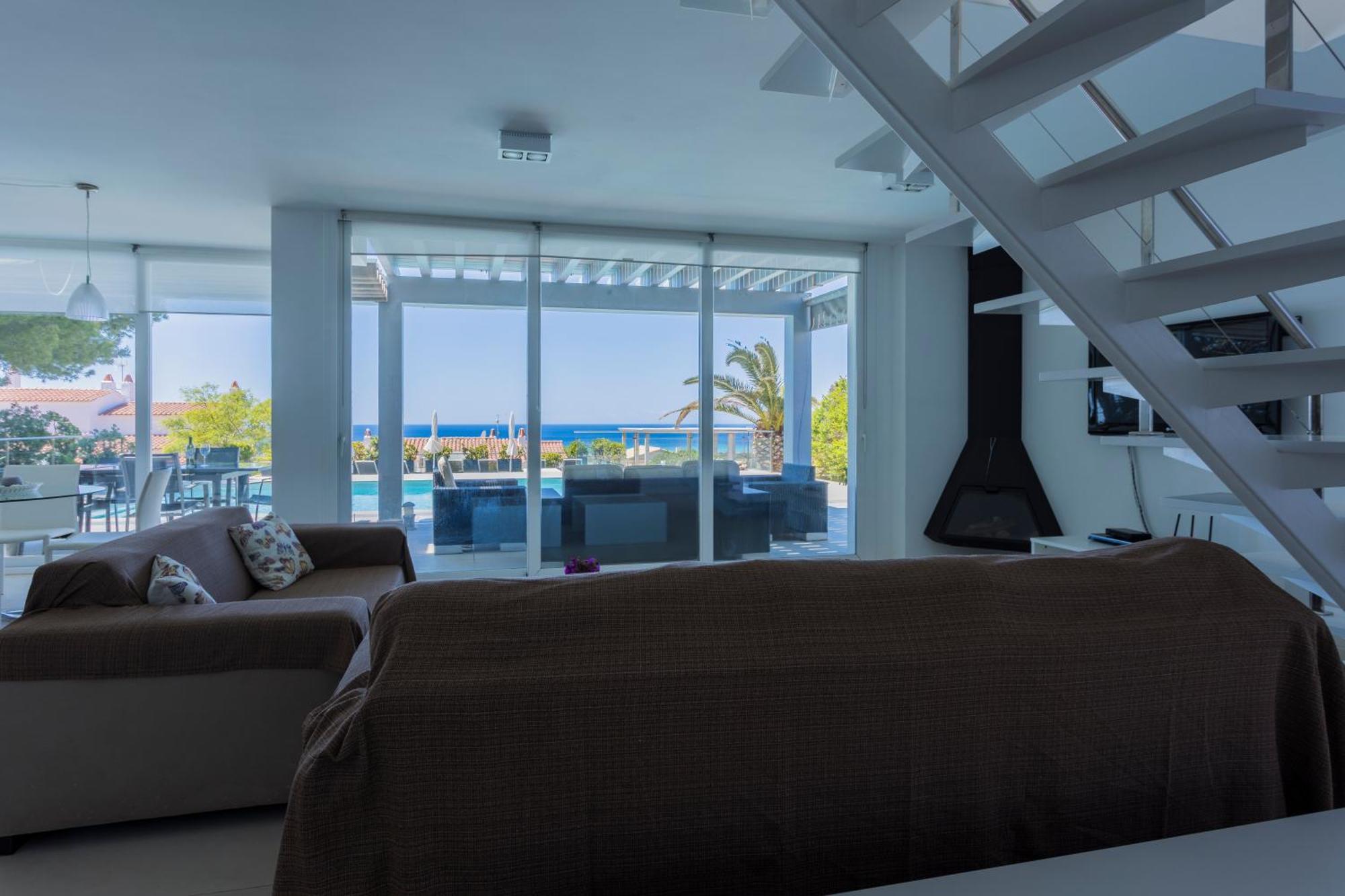 V196 Villa Brisa By Menorcarentals Villas Сон-Боу Екстер'єр фото