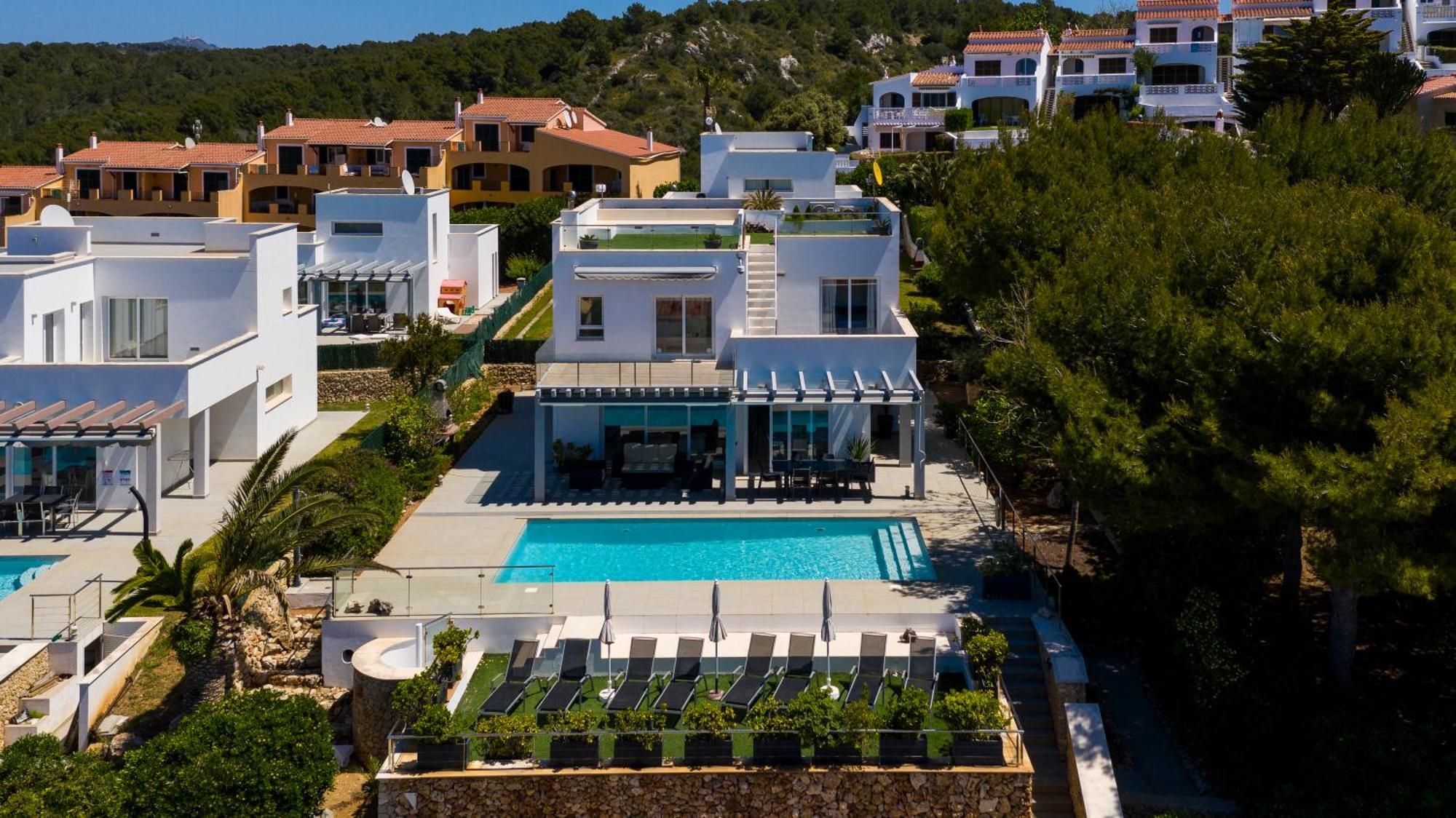 V196 Villa Brisa By Menorcarentals Villas Сон-Боу Екстер'єр фото